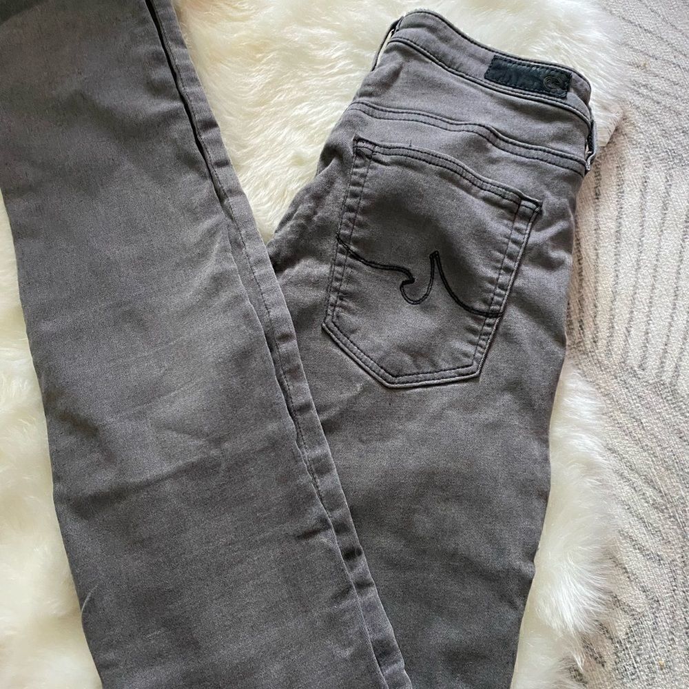 [adriano goldschmeid] skinny gray Middi jeans #4